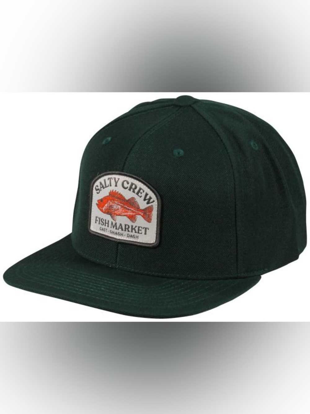 Salty Crew Dark Green snap back Cap